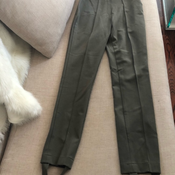 Iceberg high waisted skinny pants stirrups M - Picture 2 of 7